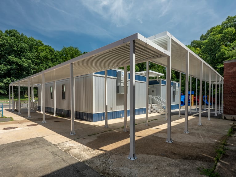 modular school exterior