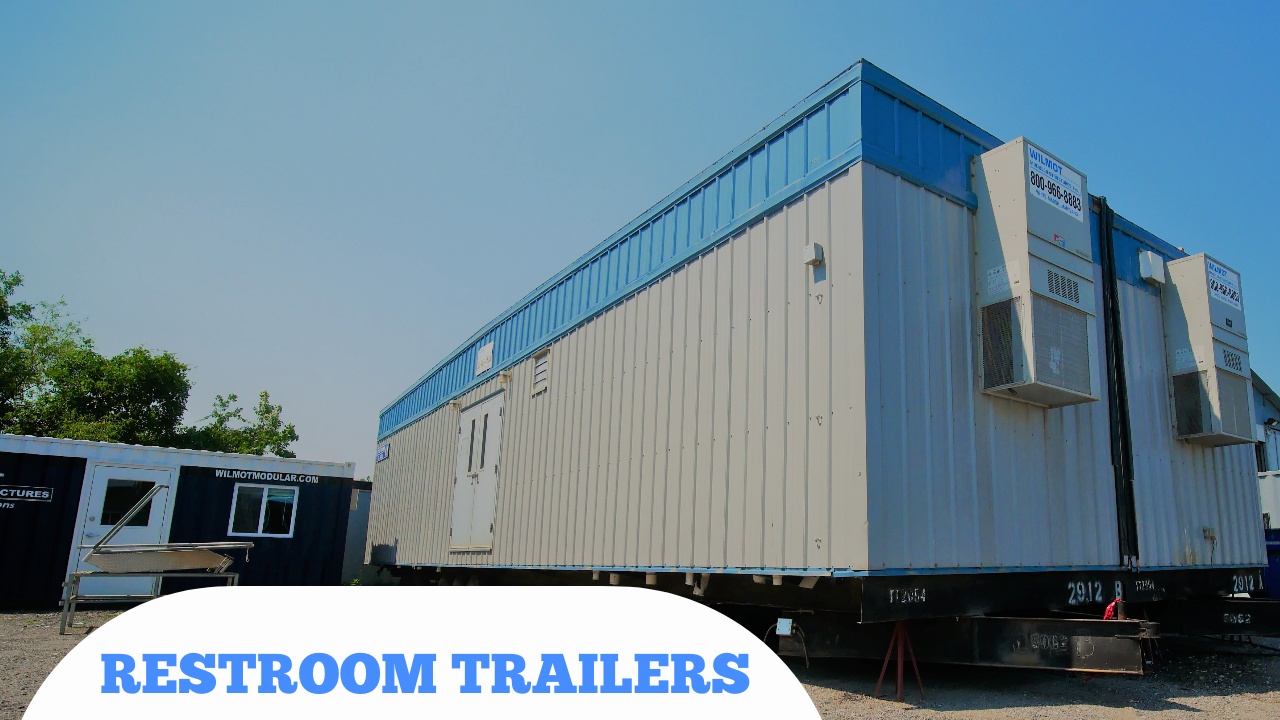 modular restroom trailers