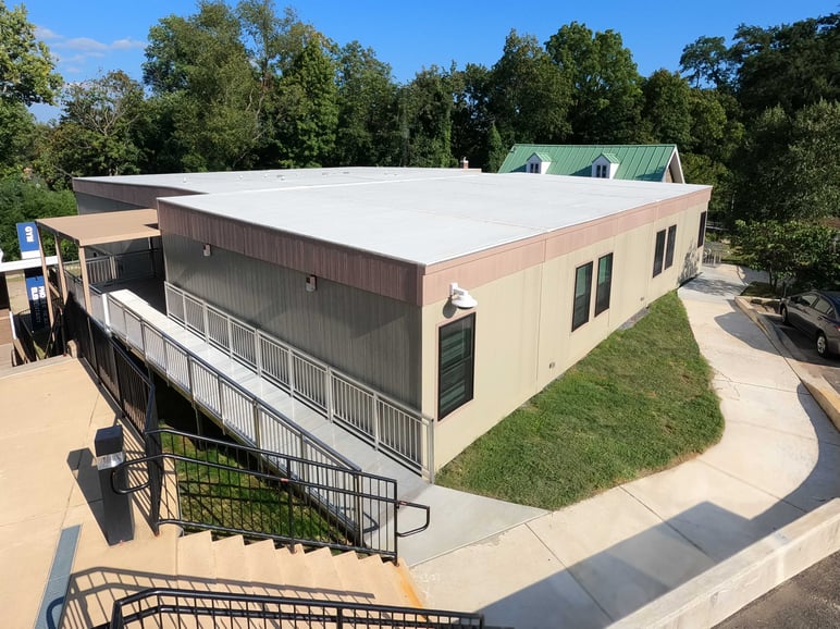 Hearst School modular building