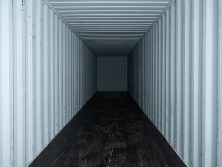 Interior storage container