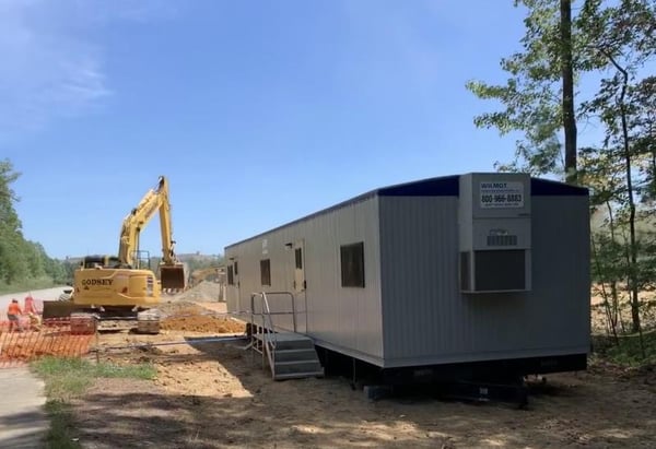 Jobsite Trailer for Mobile Office Project