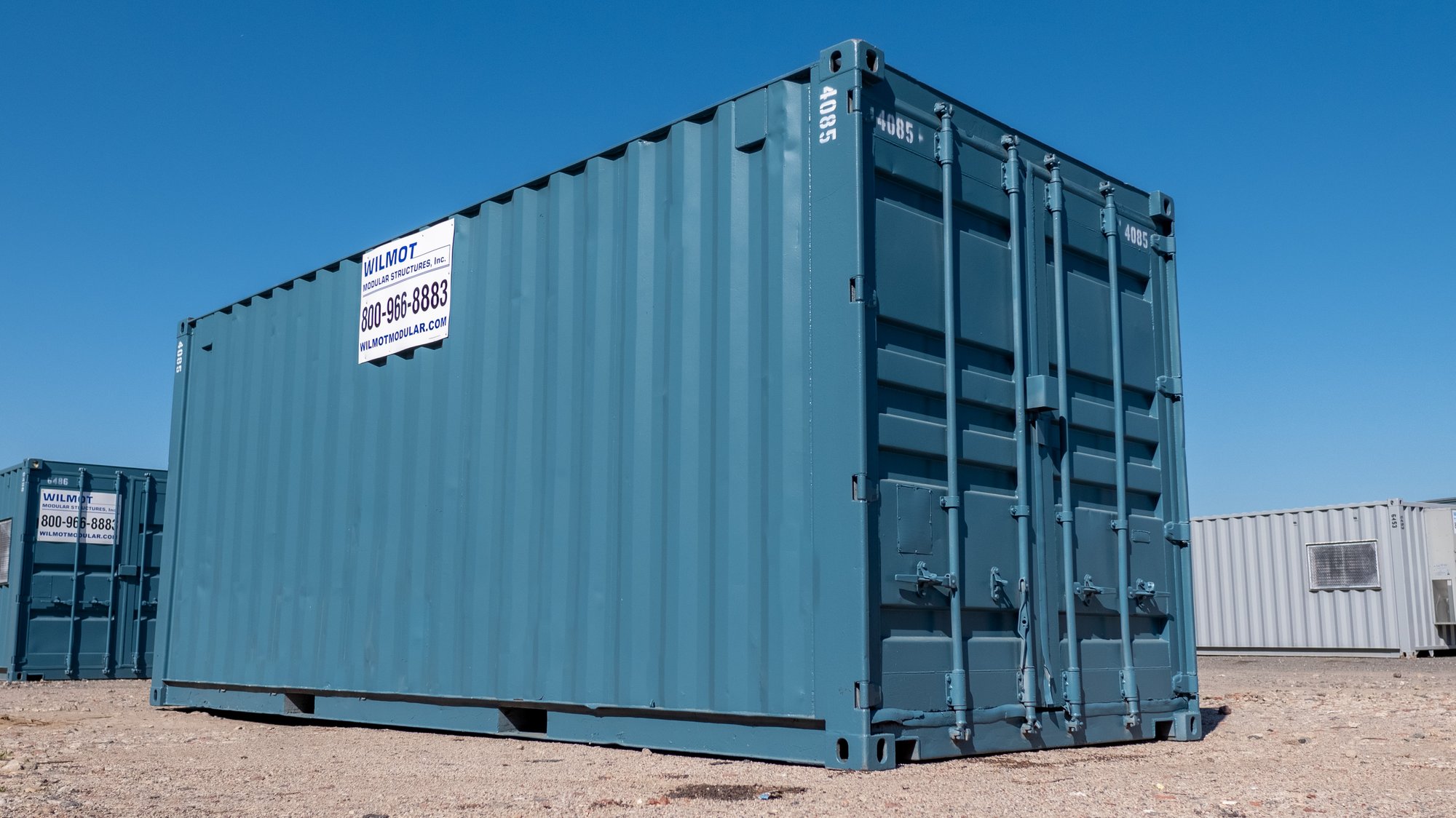 ground level storage container