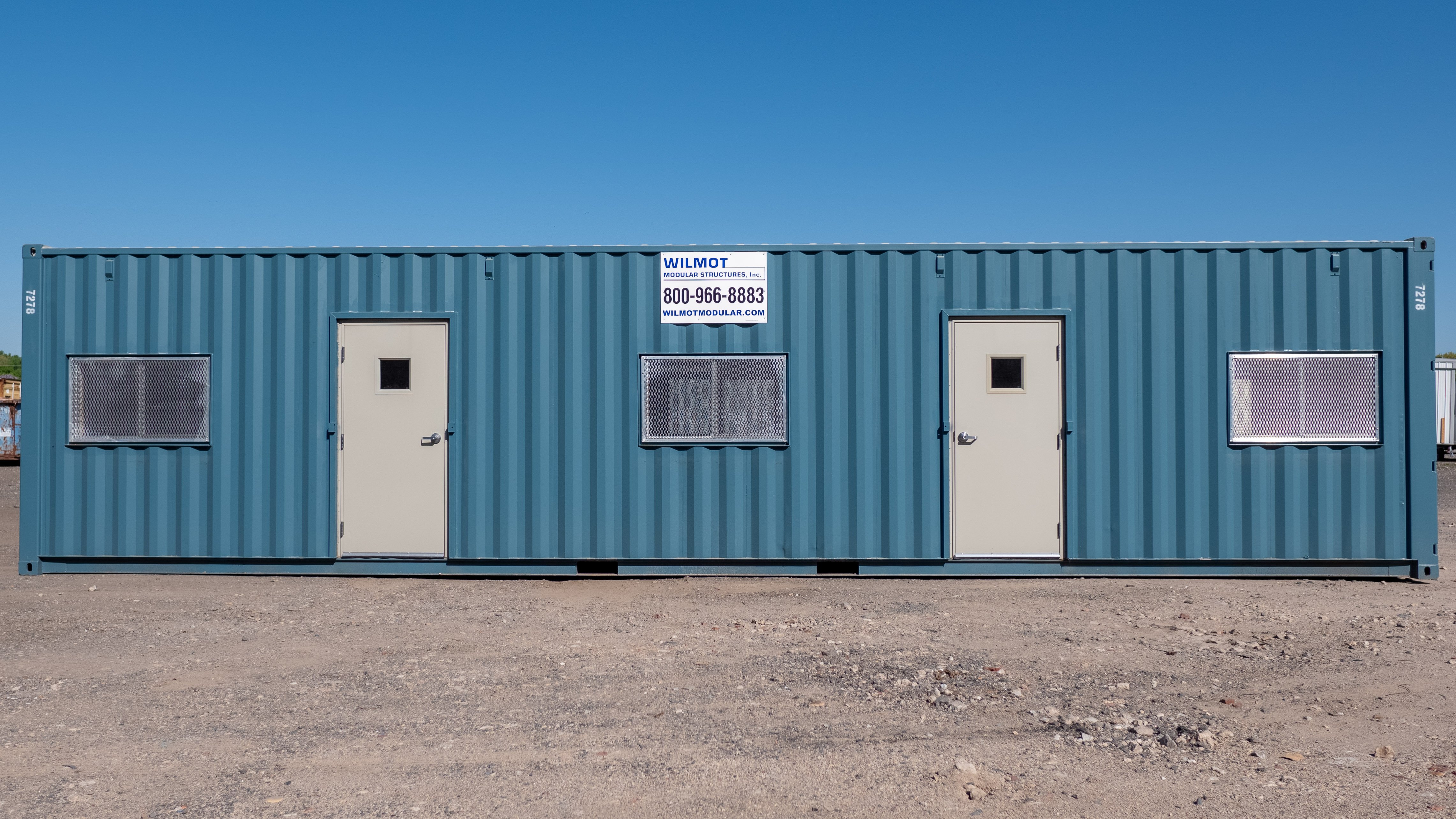 New Blue - 40 Office Container - Website Size
