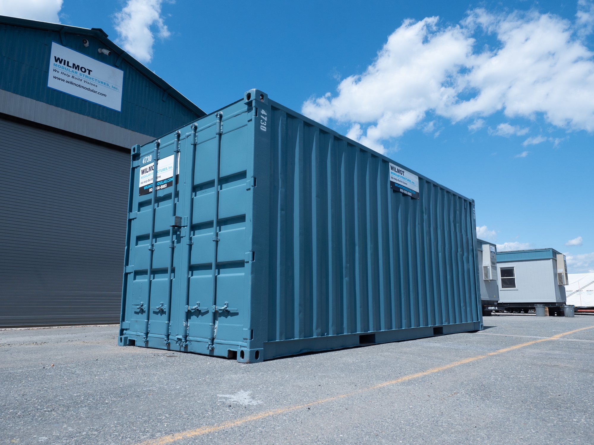 ground level storage container