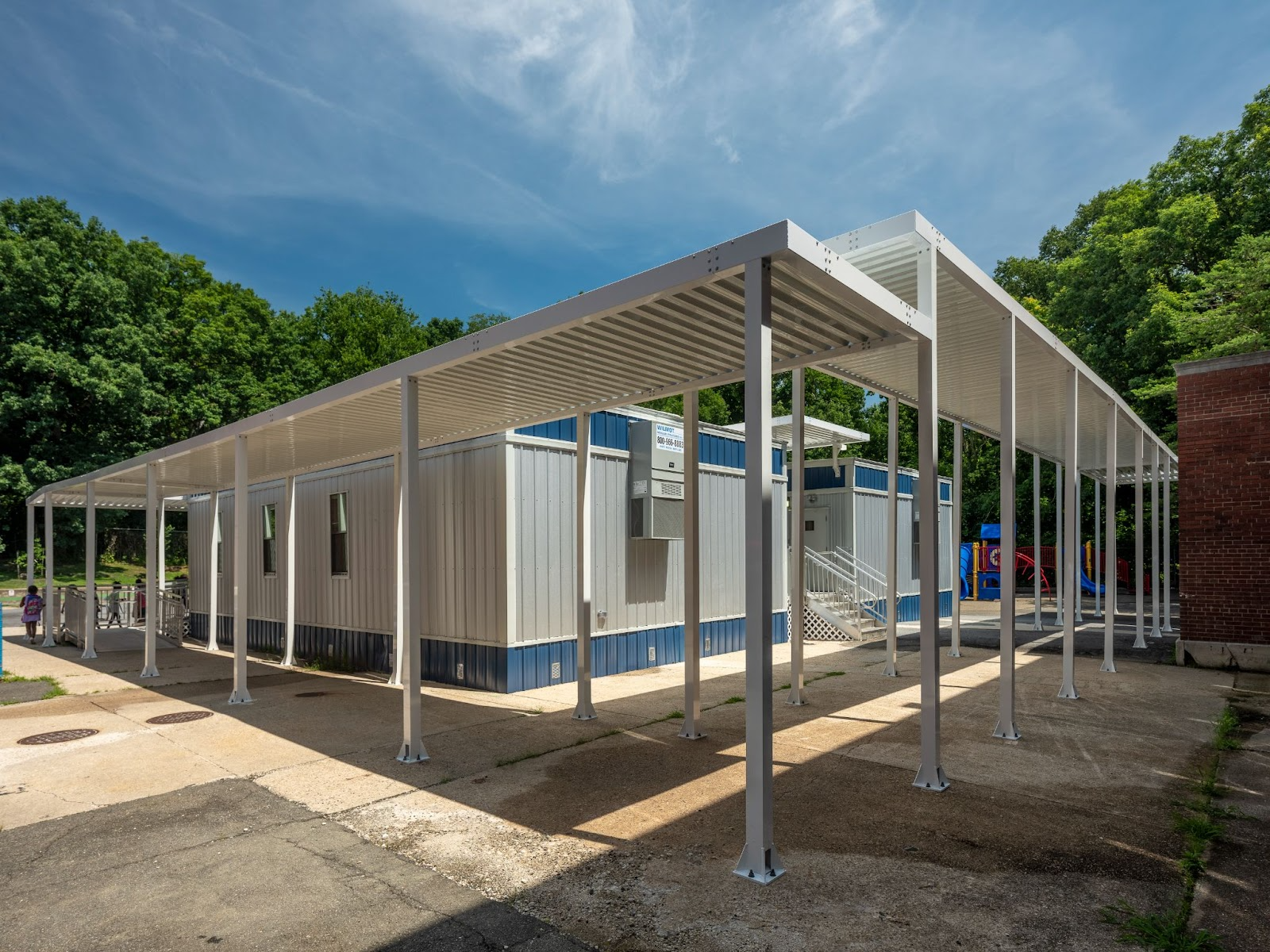 Classroom space and canopy