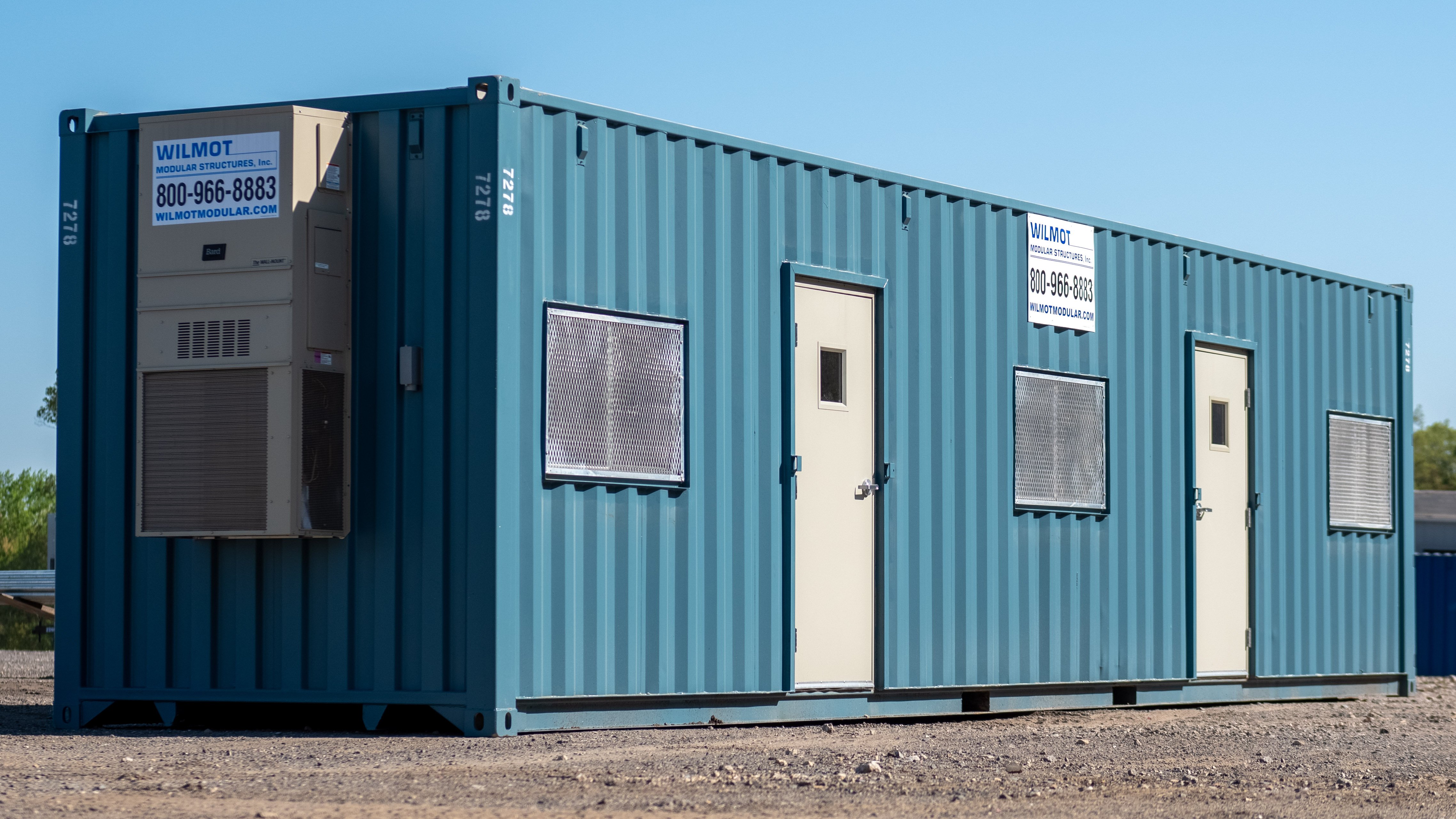 modified shipping container