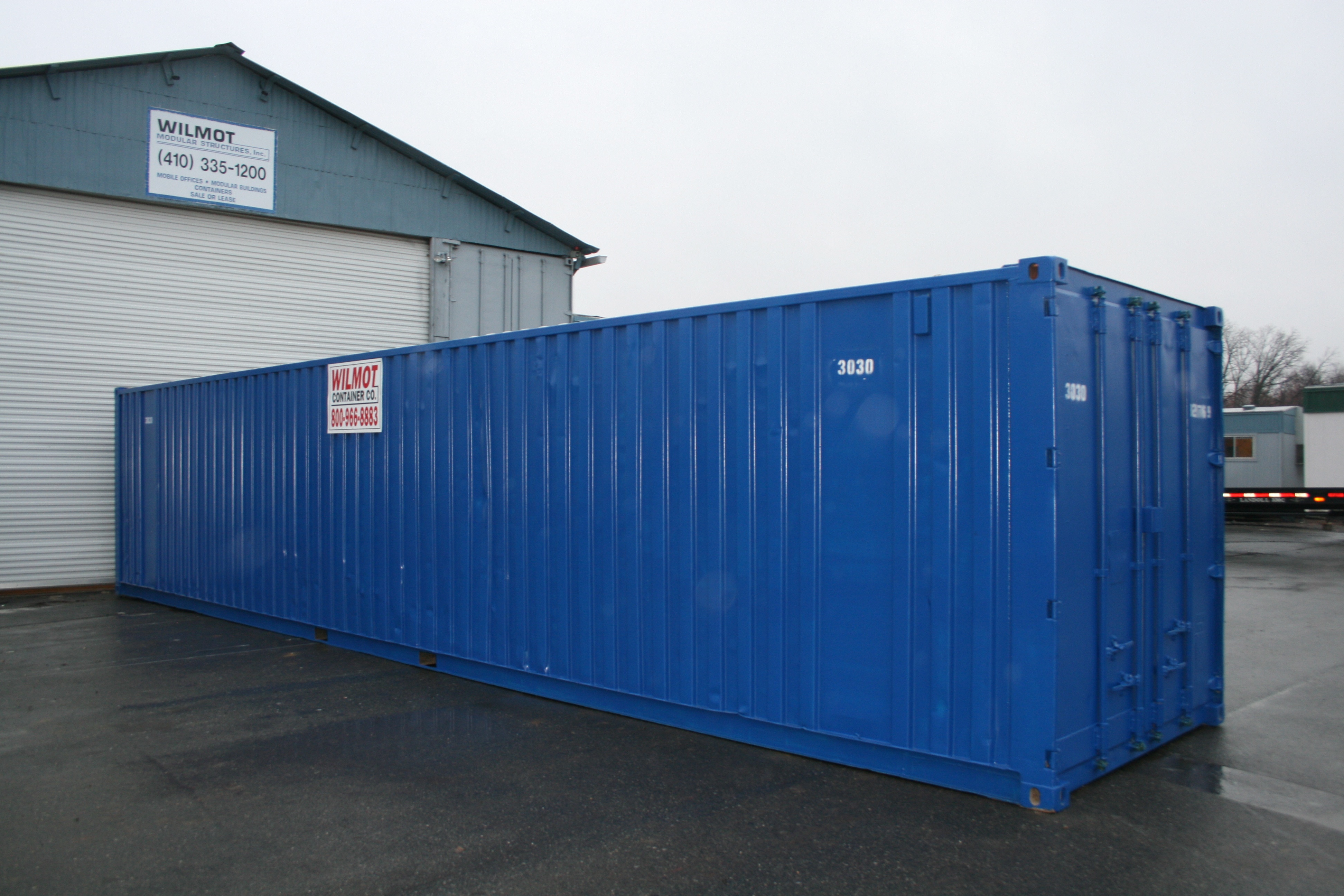Mobile Custom Modular Storage Containers Wilmot Structures Ground Level Storage Container
