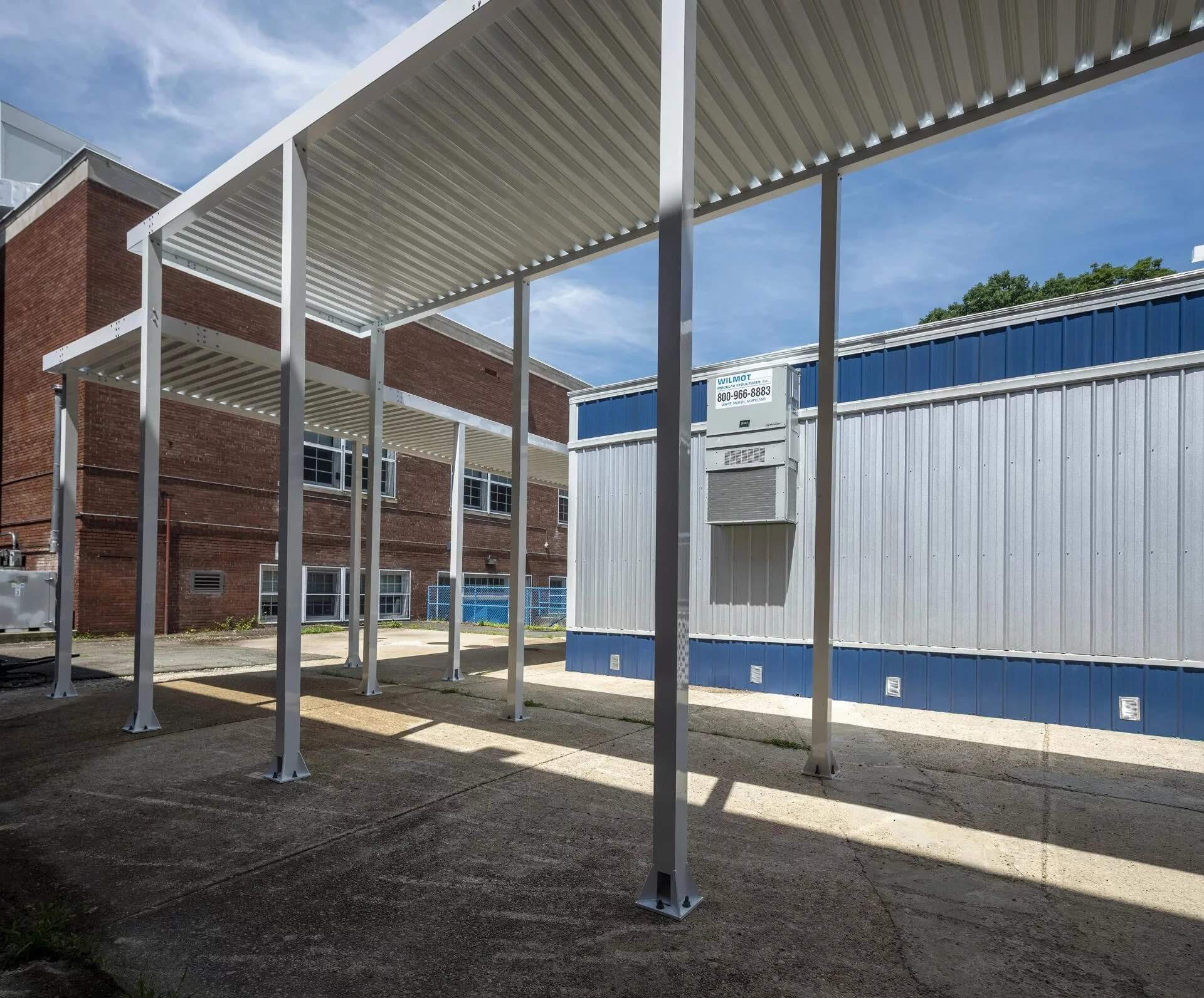 Anne Beers Elementary Canopy Modular Building