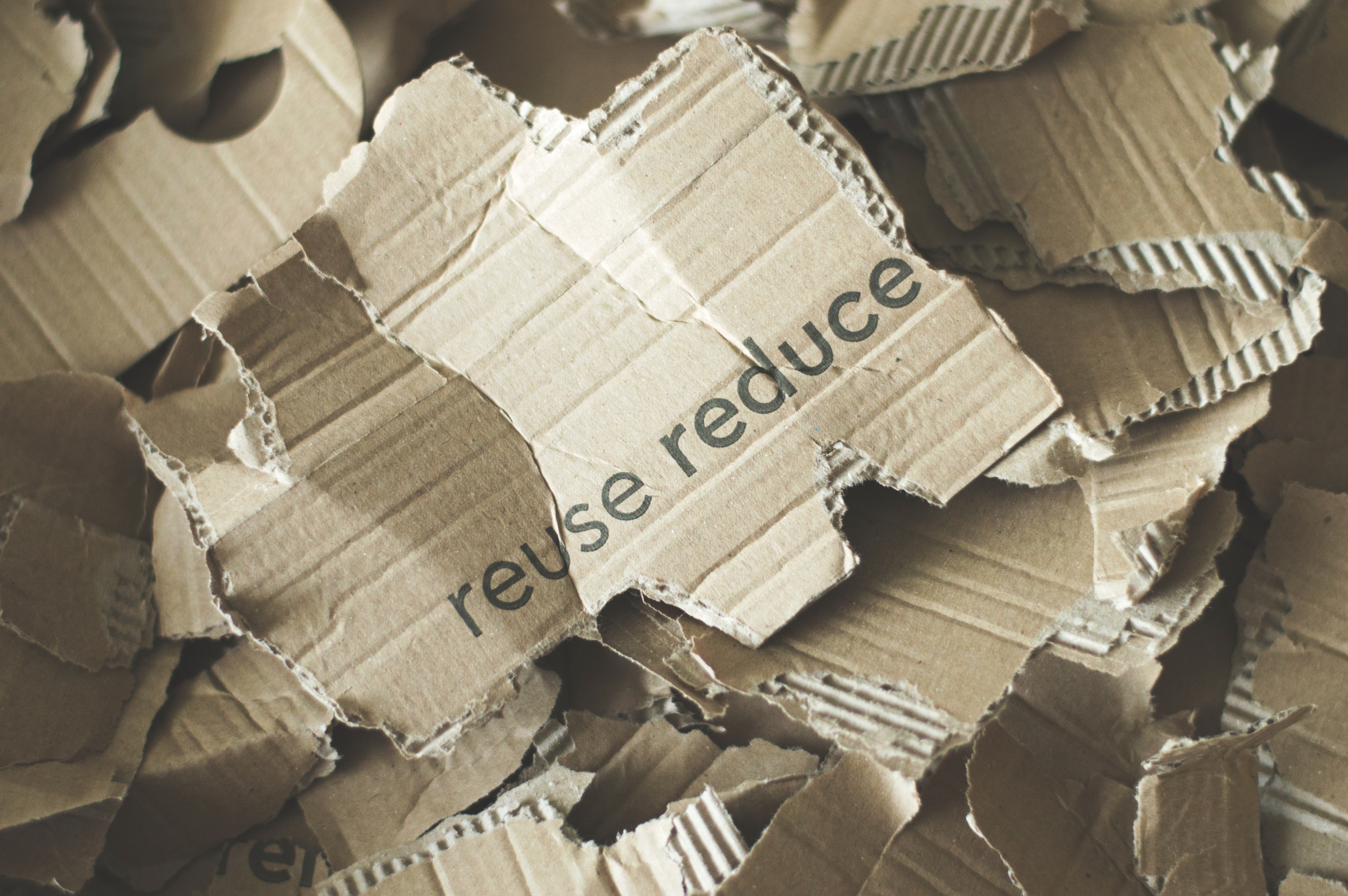 reuse and reduce